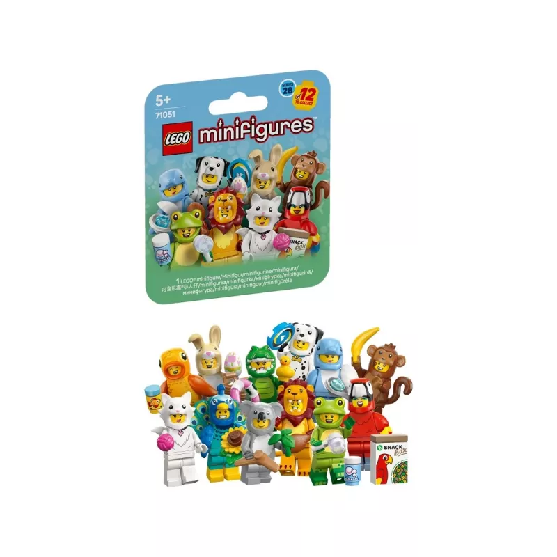 Blocks Minifiguras 71051 Série de Animais 28 (CAIXA)