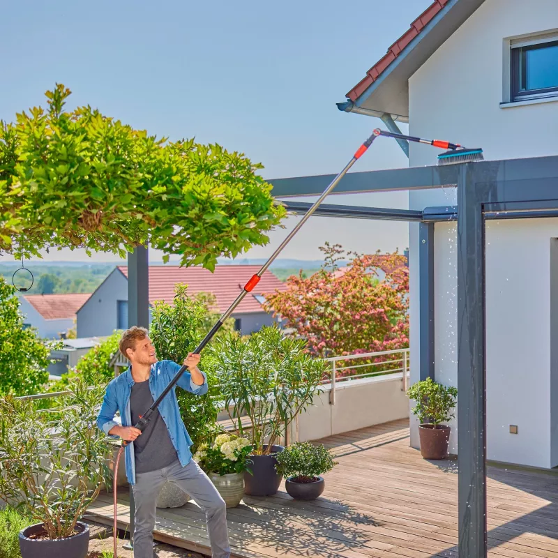 Cabo telescópico Gardena Cleansystem M-XL, 155–260 cm