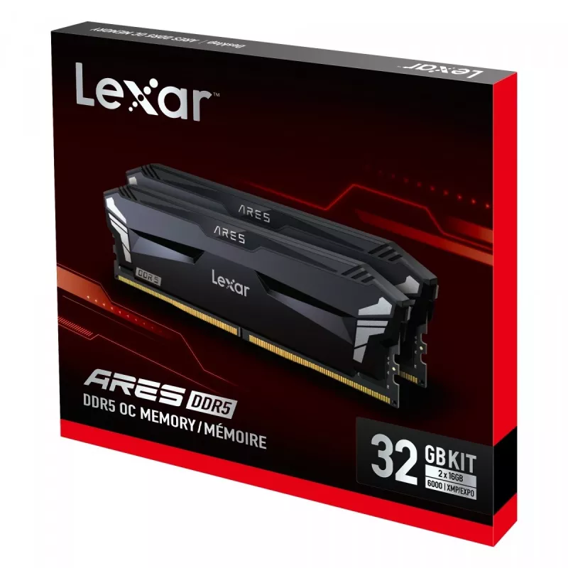 Memória DIMM Lexar DDR5 32GB 6000