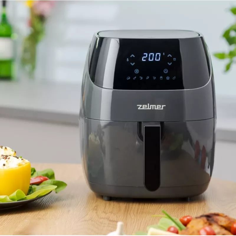 Fritadeira de ar quente Zelmer ZAF5502G Elektra 5L