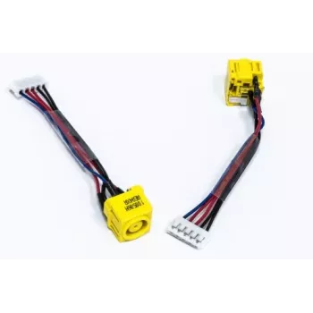 conector fêmea de alimentação com cabo, LENOVO Thinkpad T60, T61, Z60M R60