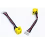 conector fêmea de alimentação com cabo, LENOVO Thinkpad T60, T61, Z60M R60