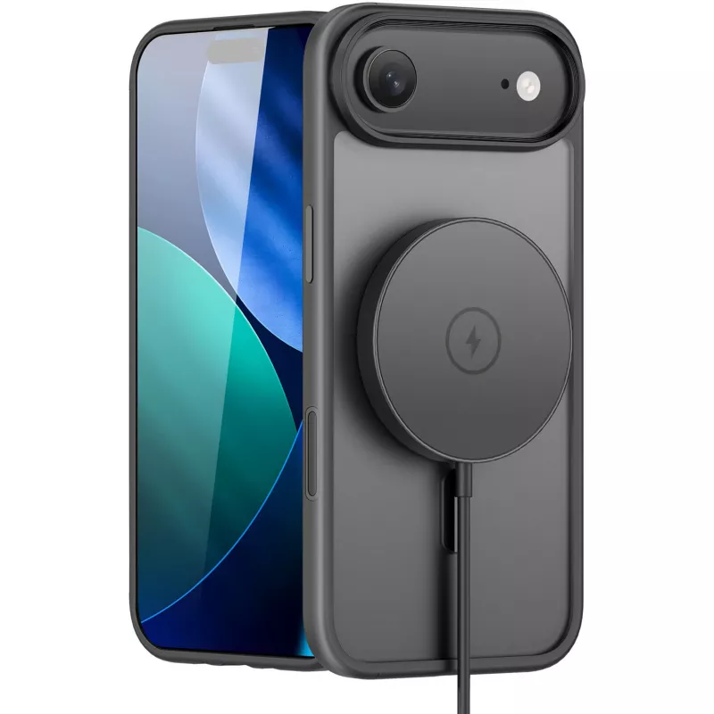 StyleShell INVISIO, capa de telemóvel preta, iPhone 17 Air, compatível com MagSafe