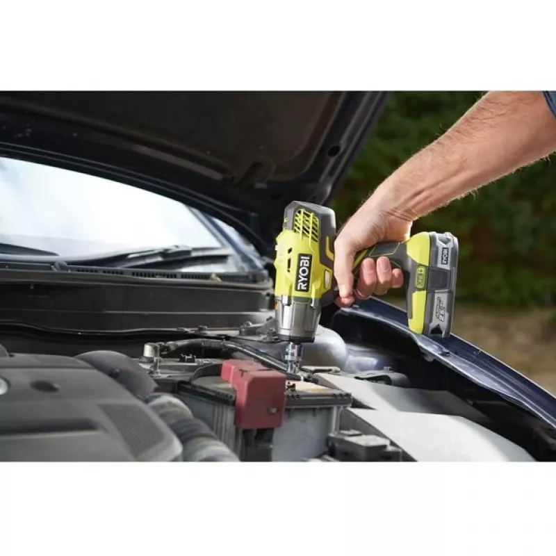 Chave de impacto sem fio Ryobi R18IW3-0, 400 Nm (sem bateria e carregador)