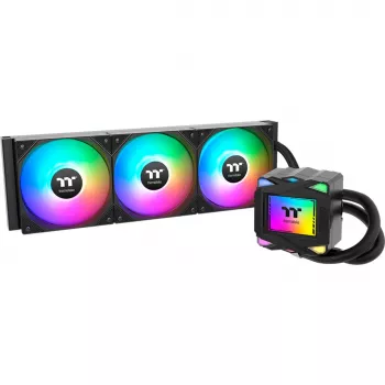 Sistema de refrigeração líquida THERMALTAKE LA360 ARGB, ventoinha de 120 mm, 360 W TDP, preto