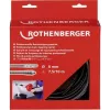 Mola de limpeza de tubos Rothenberger 72412 — 7,5 m de comprimento, 8 mm de diâmetro