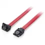 Cabo Equip SATA III, angular, 0,5 m, 0,5 m, SATA III, SATA 7 pinos, SATA 7 pinos, macho/macho, vermelho