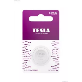 Pilha Tesla CR1620 lítio 60 mAh (1 unidade)