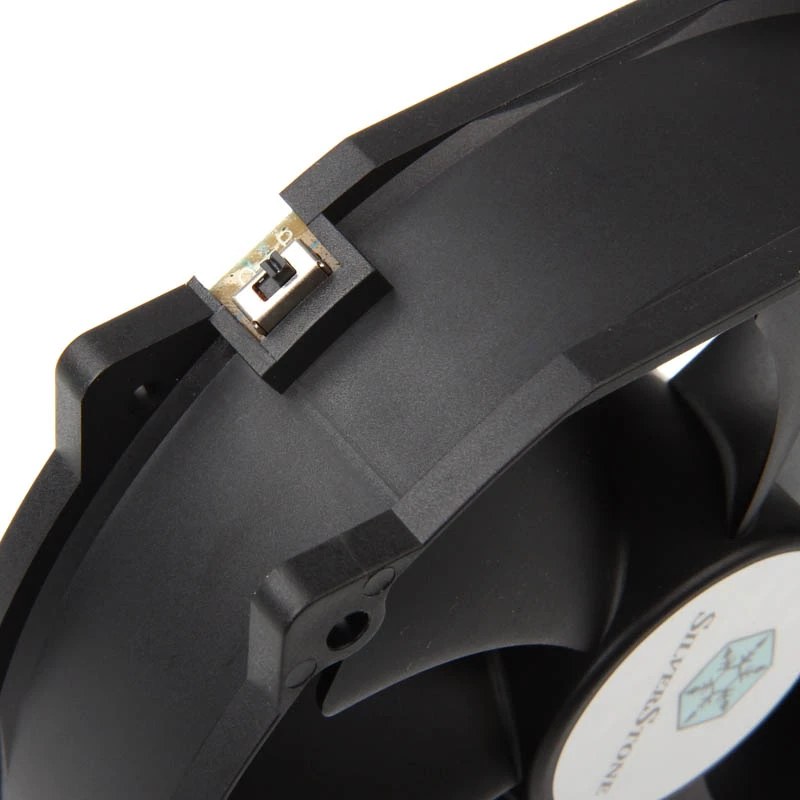 Ventoinha SILVERSTONE 140 mm SST-FHP141 v2.0 — ventoinha de caixa/dissipador PWM 140 mm, preta