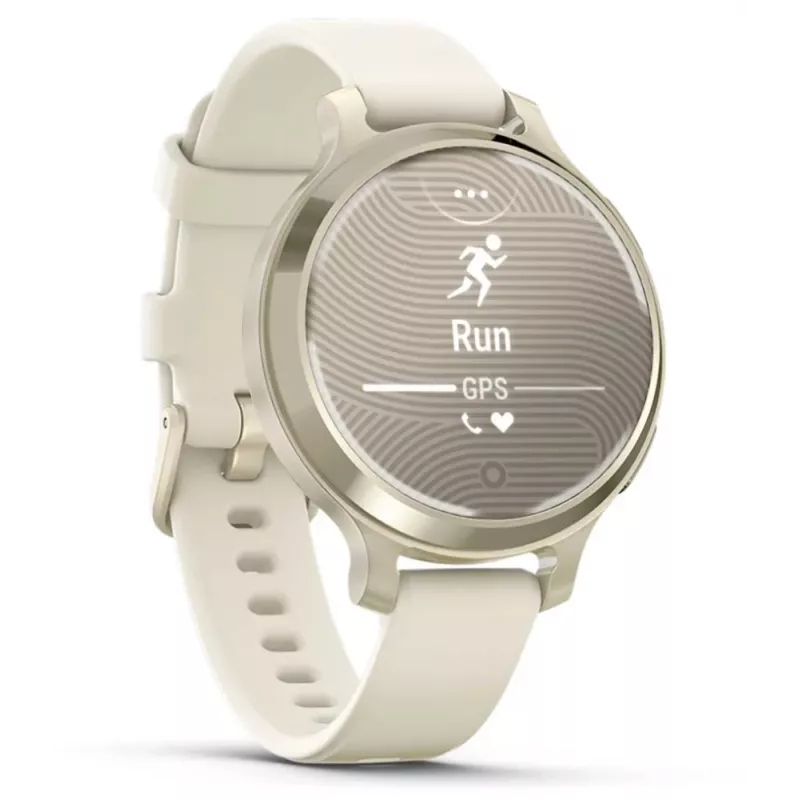 Garmin Lily 2 Active 38 mm Digital 240 x 201 píxeis ecrã tátil bege GPS (satélite)