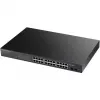 Zyxel GS1900-24HP gerido Gigabit Ethernet (10/100/1000) 1U preto