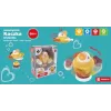 Pato sensorial interativo de peluche Ascato 122946 — textura macia, design colorido