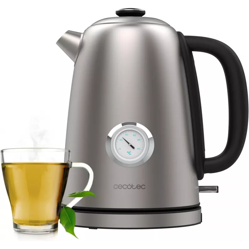 Cecotec ThermoSense 620 Vintage chaleira elétrica, 1,7 L, 2200 W