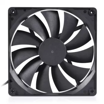 Ventoinha Alphacool 24853 14 cm preta 2000 RPM hidráulica