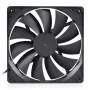 Ventoinha Alphacool 24853 14 cm preta 2000 RPM hidráulica