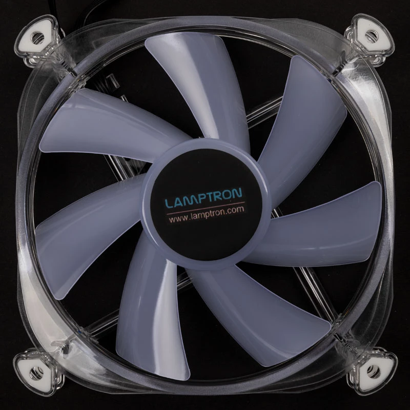 Ventoinha Lamptron Icecloud+ ARGB 120 PWM transparente