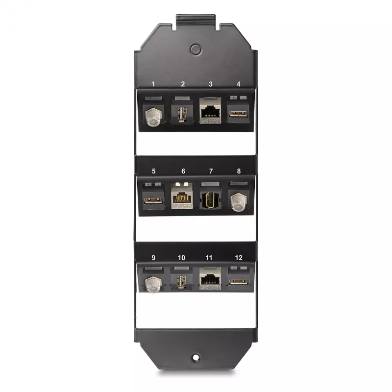 Conjunto de montagem DeLOCK 88063 preto metal