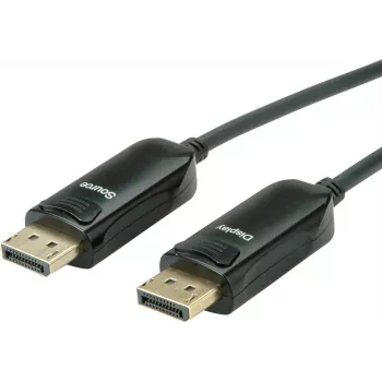 Roline - cabo DisplayPort - DisplayPort (M) para DisplayPort (M) - 30 m - suporte 4K, ativo - preto