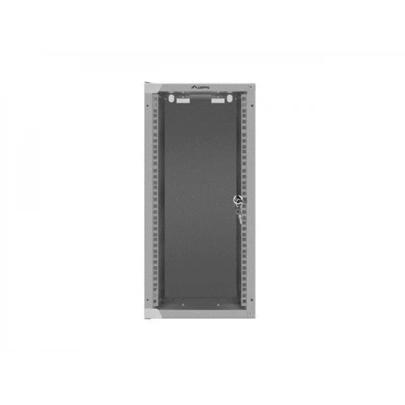 Armário rack Lanberg WF10-2312-10S 12U montagem na parede cinzento