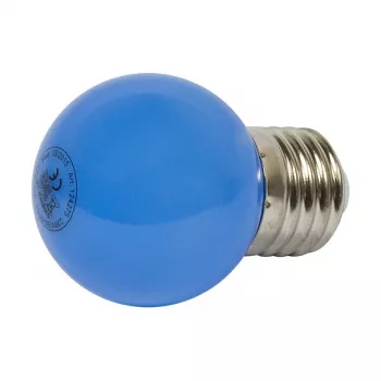 Synergy 21 LED Retrofit E27 lâmpada gota G45 azul 1 Watt para fio de luzes