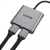 Adaptador UNITEK USB-C, 2x HDMI, 4K@60HZ, MST, V1404B (V1404B)
