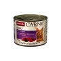 Comida húmida para gatos animonda Carny 200 g lata, borrego e vaca, adulto, pack de 6