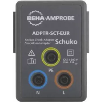 Beha Amprobe adaptador ADPTR-SCT-EUR adaptador de teste de tomadas ADPTR-SCT-EUR, 4854899 (4854899)