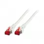 Cabo de rede RJ45 Cat.6 S/FTP LSZH branco 1,5 m EFB-Elektronik (K5518.1,5)