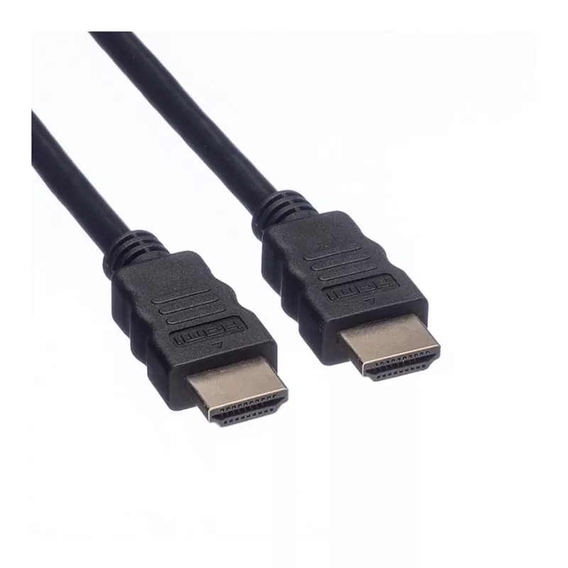 Cabo ROLINE HDMI High Speed com Ethernet, preto, 1,5 m (11.04.5531)