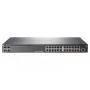HPE - Série Aruba - Switch - 2540 24G PoE+ 4SFP+ - Gerido - 24 x 10/100/1000 (PoE+) + 4 x 10 Gigabit Ethernet / 1 Gigabit Ethernet SFP+ - Secretária, montagem em rack, montagem na parede