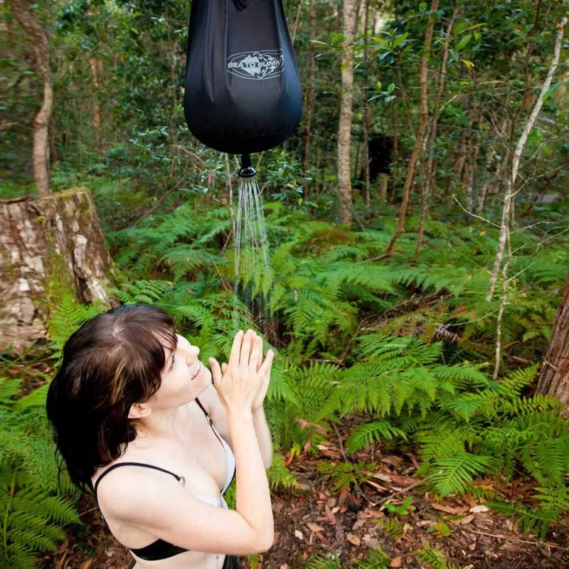Sea to Summit Pocket Shower APSHOWER/UNI/UNI duche portátil de campismo, 10 l