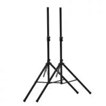 Suporte para altifalante Omnitronic MOVE Set 60004022 altura ajustável, leve, suporte PA portátil