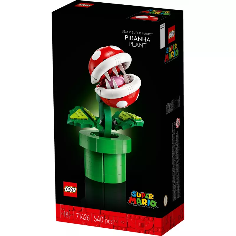 Conjunto de construção LEGO SUPER MARIO 71426 Planta Piranha com funções interativas