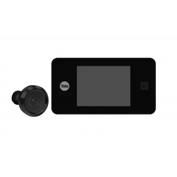 Óculo mágico digital Yale 45-0500-1432-00-6011 — LCD 8,13 cm, ângulo de visão 105°, ângulo 110°, preto, 2×AAA