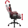 Cadeira de escritório Subsonic SA5573-IM1 assento acolchoado encosto acolchoado branco