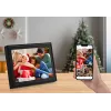 Moldura digital SENCOR SDF1092B 10,1 polegadas ecrã tátil IPS 1280×800 Wi-Fi 4,6 GB MicroSD para montagem na parede