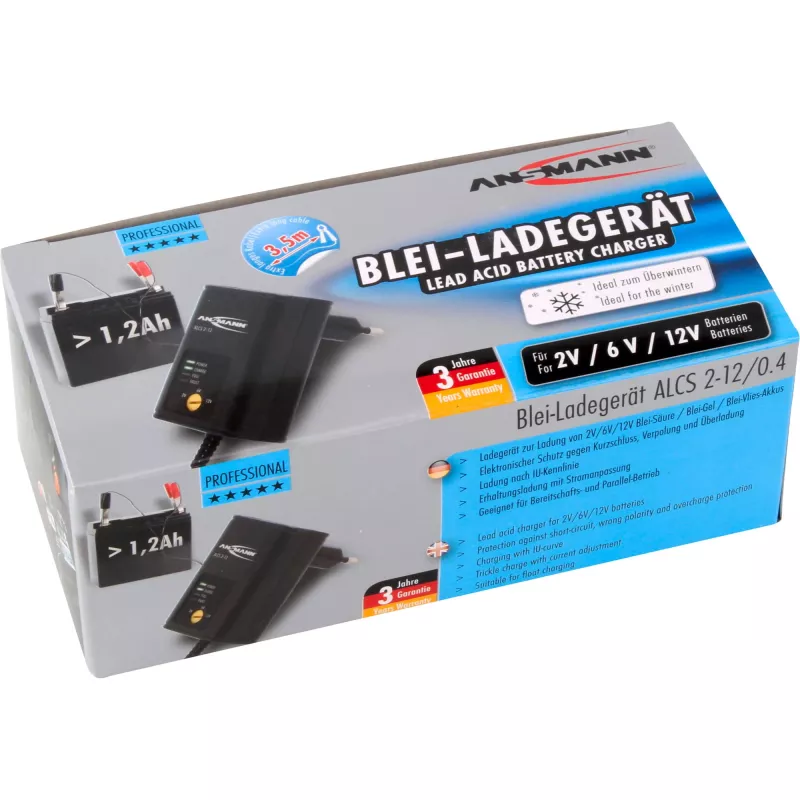 Carregador de bateria Ansmann ALCS 2-12