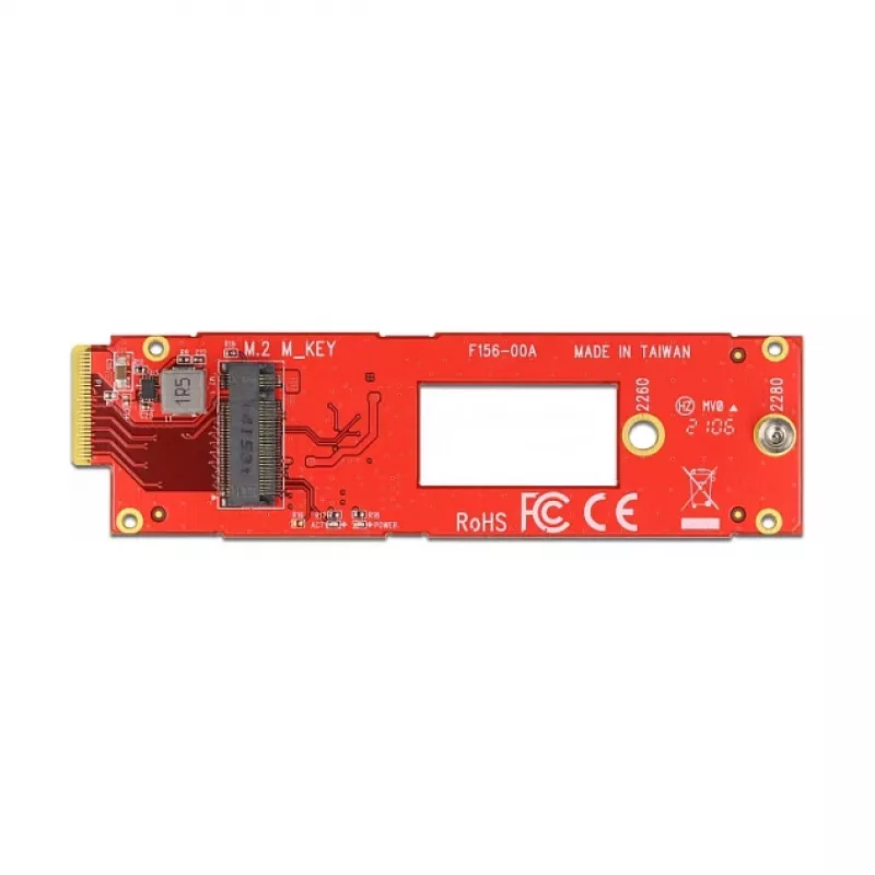 Conversor EDSFF E1.S para slot M.2 Key M NVMe DeLOCK 63797