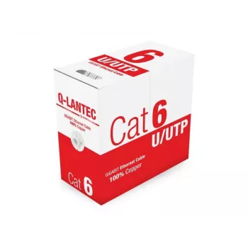 Cabo de rede A-LAN KIU6PVC305Q 305 m Cat6 U/UTP (UTP) cinzento