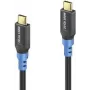 Cabo USB PureLink FI-U400-020 USB4 Gen 2x2 2 m USB-C preto azul