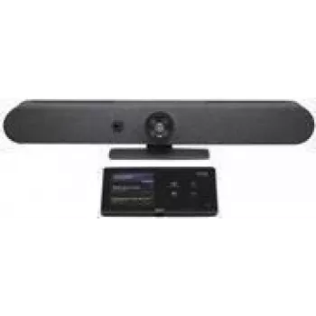 Logitech Small Room com Tap + Rally Bar Mini para Microsoft Teams Room on Android - kit para videoconferências (barra de vídeo, controlador tátil)