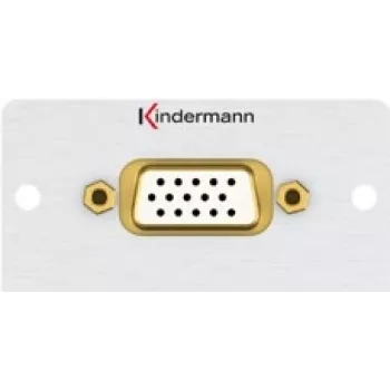 Kindermann 7444000801. Ligação 1: VGA, ligação 2: VGA, sexo do conector: macho/fêmea. Comprimento do cabo: 1 m, cor do produto: multicolor (7