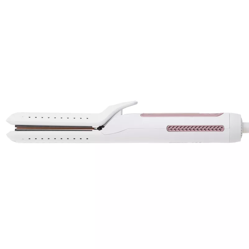 Prancha de cabelo Adler AD 2326 com aquecimento cerâmico, regulável 140–220 °C, 120 W, branco