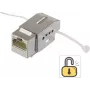 Módulo Keystone Renkforce KSV10 CAT 6 – tomada de rede RJ45 para instalações CAT6