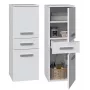 Top E Shop NEL V DDS BIEL armário de arrumação para casa de banho, branco