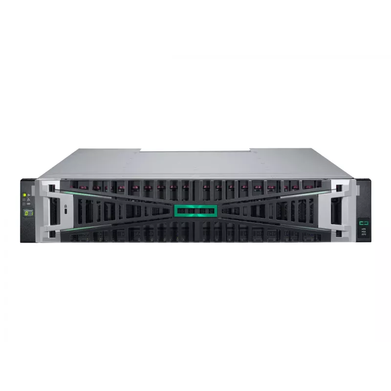HPE MSA 2070 SFF 2x16Gb FC controlador de 4 portas 12x1,92TB SSD 4x16Gb SFP FC XCVR 23TB Storage Array