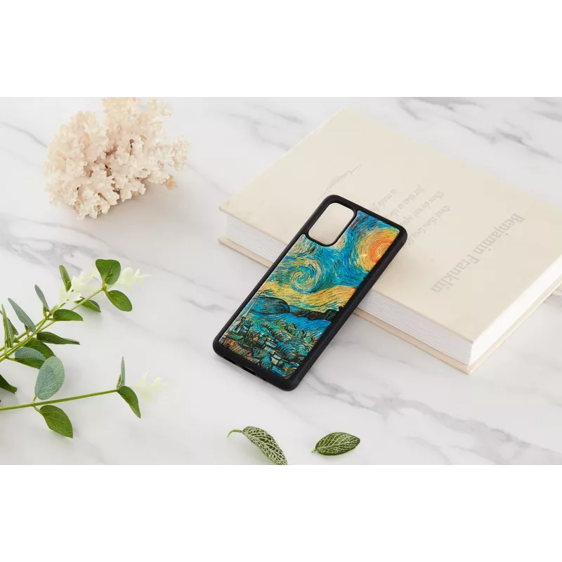 Capa de proteção iKins para Samsung Galaxy S20+ — noite estrelada preto