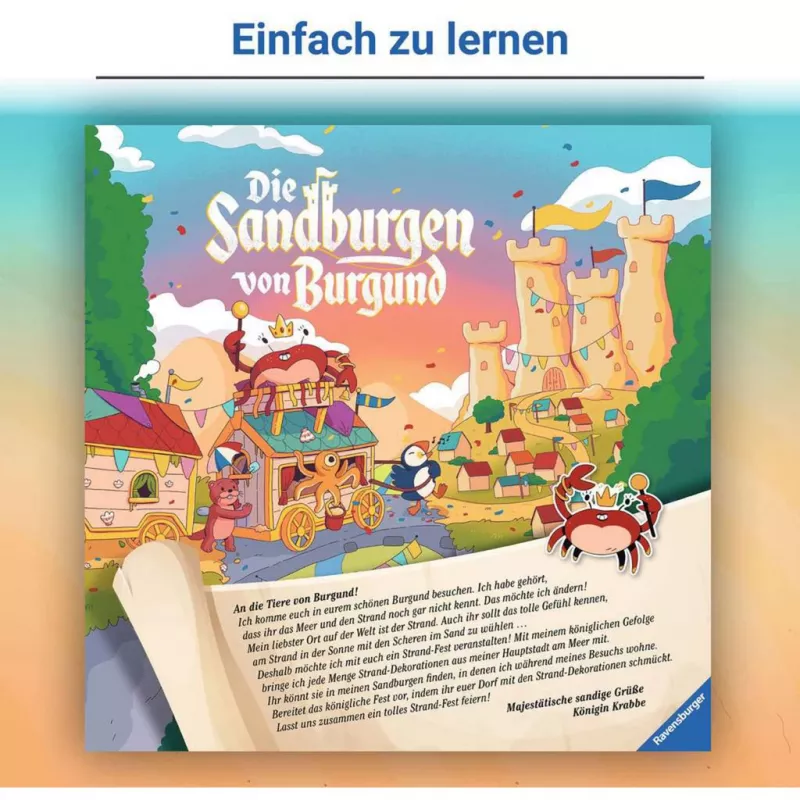 Ravensburger Die Sandburgen von Burgund, jogo de tabuleiro