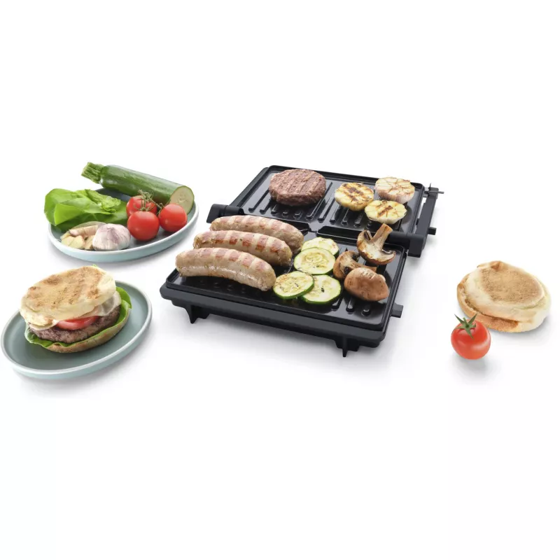Steba FG 10 GRILLINO Grelhador de contacto, 1000 W, preto