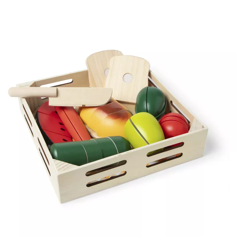 Melissa & Doug Conjunto de corte para cozinha de brincar